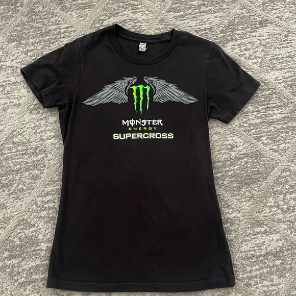 Monster energy supercross t shirt, small - Picture 1 of 2